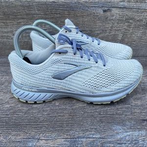 Brooks Revel 3 Running Athletic Shoes Women's Size 6.5 B Silver Gray